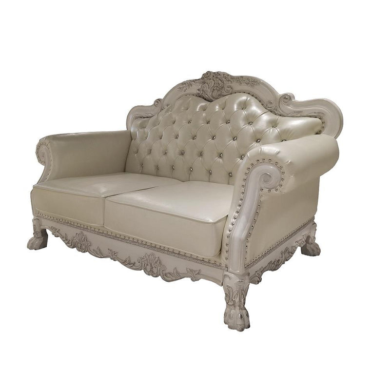 Acme Furniture Dresden LV01689 Loveseat with 3 Pillows IMAGE 2