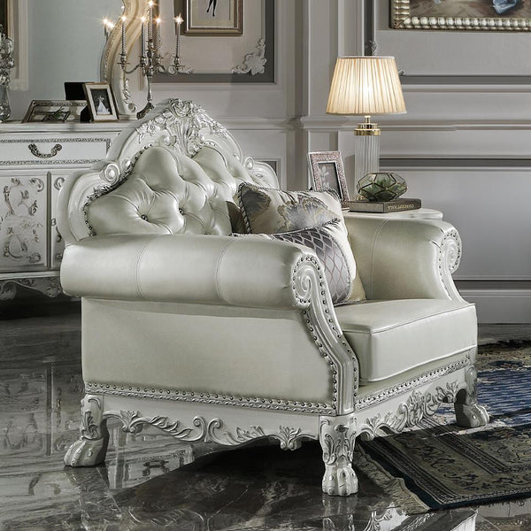 Acme Furniture Dresden LV01690 Chair with 2 Pillows IMAGE 1