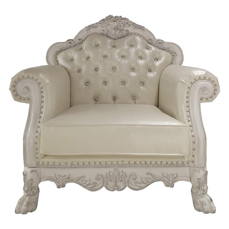 Acme Furniture Dresden LV01690 Chair with 2 Pillows IMAGE 3