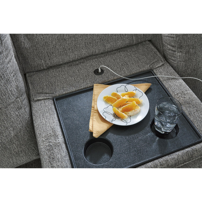  Signature Design by Ashley Bindura 3030580 Sofa with Drop Down Table IMAGE 9
