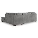 Signature Design by Ashley Marleton 55305S4 2 pc Sleeper Sectional with Chaise IMAGE 2