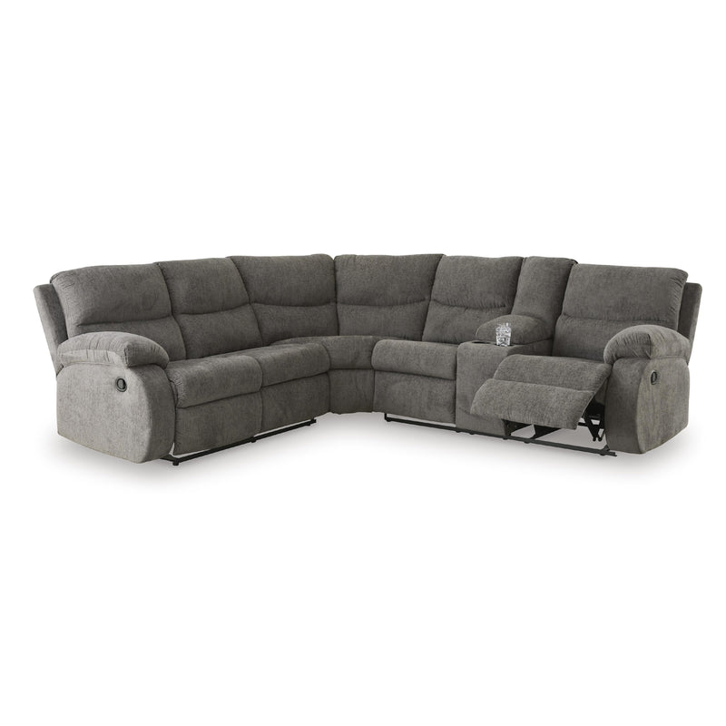 Signature Design by Ashley Museum 81807S1 2 pc Reclining Sectional IMAGE 1