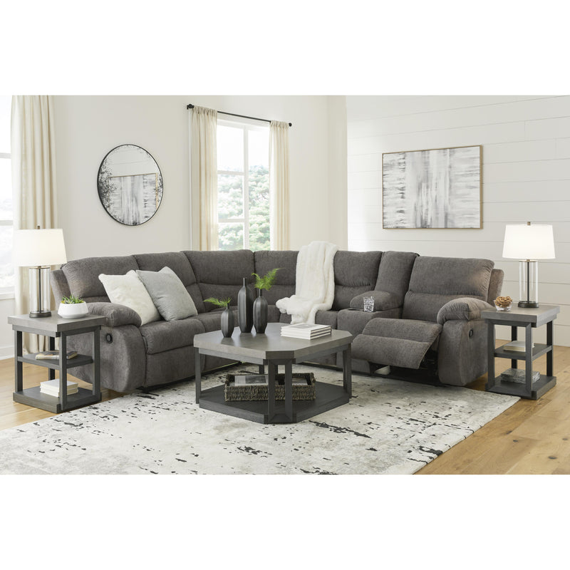Signature Design by Ashley Museum 81807S1 2 pc Reclining Sectional IMAGE 7