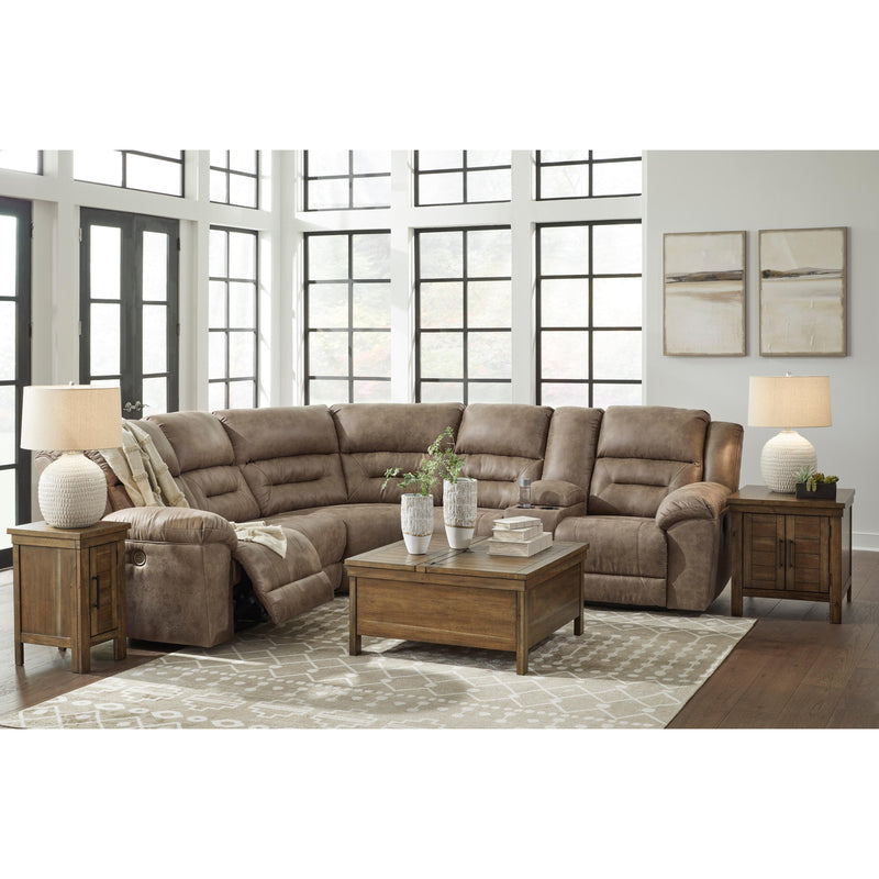 Signature Design by Ashley Ravenel 83106S2 3 pc Power Reclining Sectional IMAGE 4