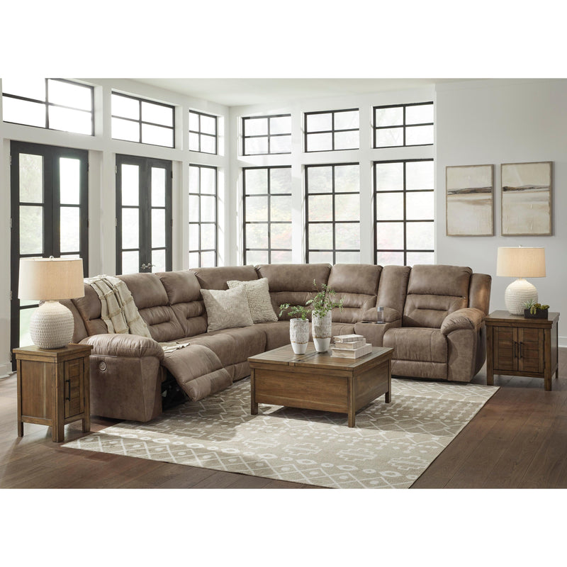 Signature Design by Ashley Ravenel 83106S4 4 pc Power Reclining Sectional IMAGE 5