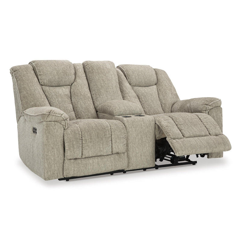  Signature Design by Ashley Hindmarsh 9030918 Power Reclining Loveseat with Console and Adjustable Headrest IMAGE 2