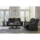 Signature Design by Ashley Caveman Den 9070315 Power Reclining Sofa with Adjustable Headrest IMAGE 14