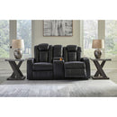 Signature Design by Ashley Caveman Den 9070318 Power Reclining Loveseat with Console and Adjustable Headrest IMAGE 7