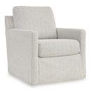 Signature Design by Ashley Nenana Next-Gen Nuvella A3000644 Swivel Glider Accent Chair IMAGE 1