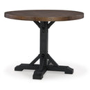 Signature Design by Ashley Valebeck D546D21 Counter Height Dining Table IMAGE 1