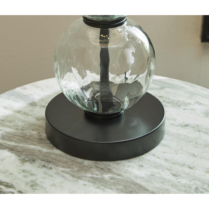 Signature Design by Ashley Airbal L431604 Glass Table Lamp IMAGE 4