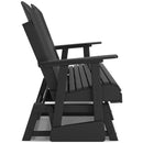  Signature Design by Ashley Hyland wave P108-835 Glider Loveseat IMAGE 4