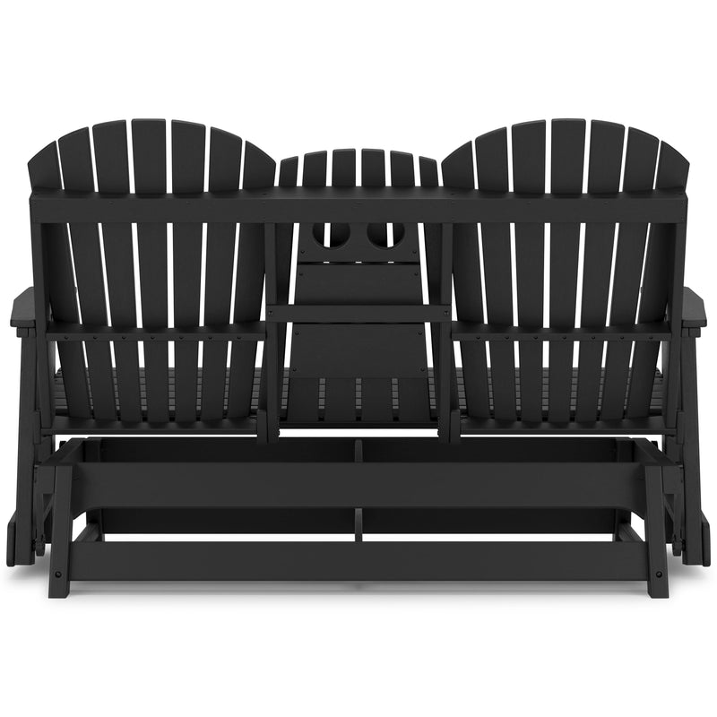  Signature Design by Ashley Hyland wave P108-835 Glider Loveseat IMAGE 5
