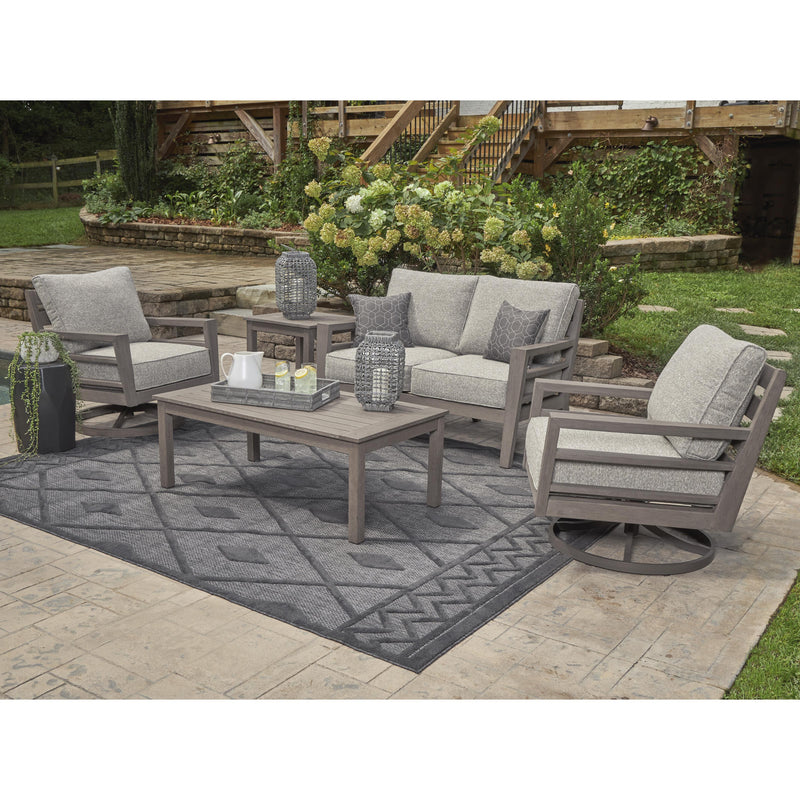 Signature Design by Ashley Hillside Barn P564-821 Swivel Lounge with Cushion IMAGE 6