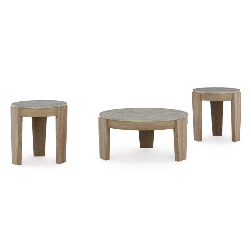  Signature Design by Ashley Guystone T237-13 Occasional Table Set IMAGE 1