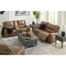 Signature Design by Ashley Trasimeno U8281518 Power Reclining Loveseat with Console and Adjustable Headrest IMAGE 11