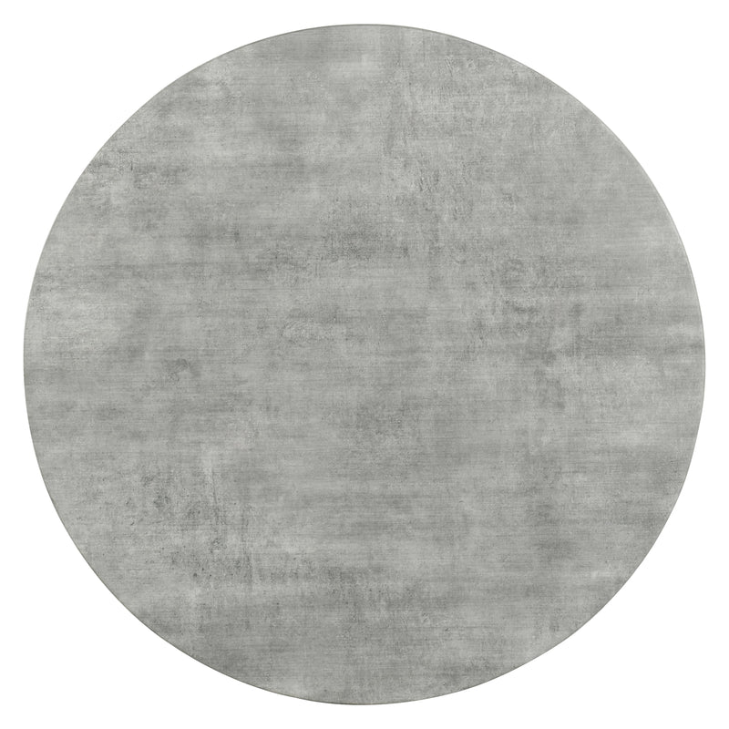 Coaster Furniture Neil 193801 Round Wood Top Dining Table - Concrete/Black IMAGE 4