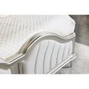 Coaster Furniture Evangeline 223391KE Tufted Upholstered Platform Eastern King Bed - Ivory/Silver Oak IMAGE 10
