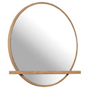 Coaster Furniture Arini 224304 Round Dresser Mirror - Sand Wash IMAGE 1