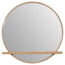 Coaster Furniture Arini 224304 Round Dresser Mirror - Sand Wash IMAGE 3