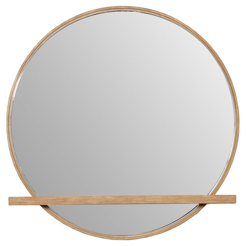 Coaster Furniture Arini 224304 Round Dresser Mirror - Sand Wash IMAGE 3