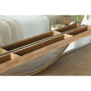 Coaster Furniture Arini 224304 Round Dresser Mirror - Sand Wash IMAGE 5