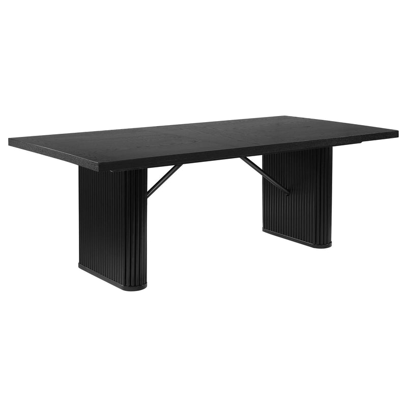 Coaster Furniture 106251 Rectangular Dining Table - Black IMAGE 1