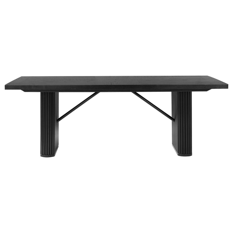Coaster Furniture 106251 Rectangular Dining Table - Black IMAGE 3
