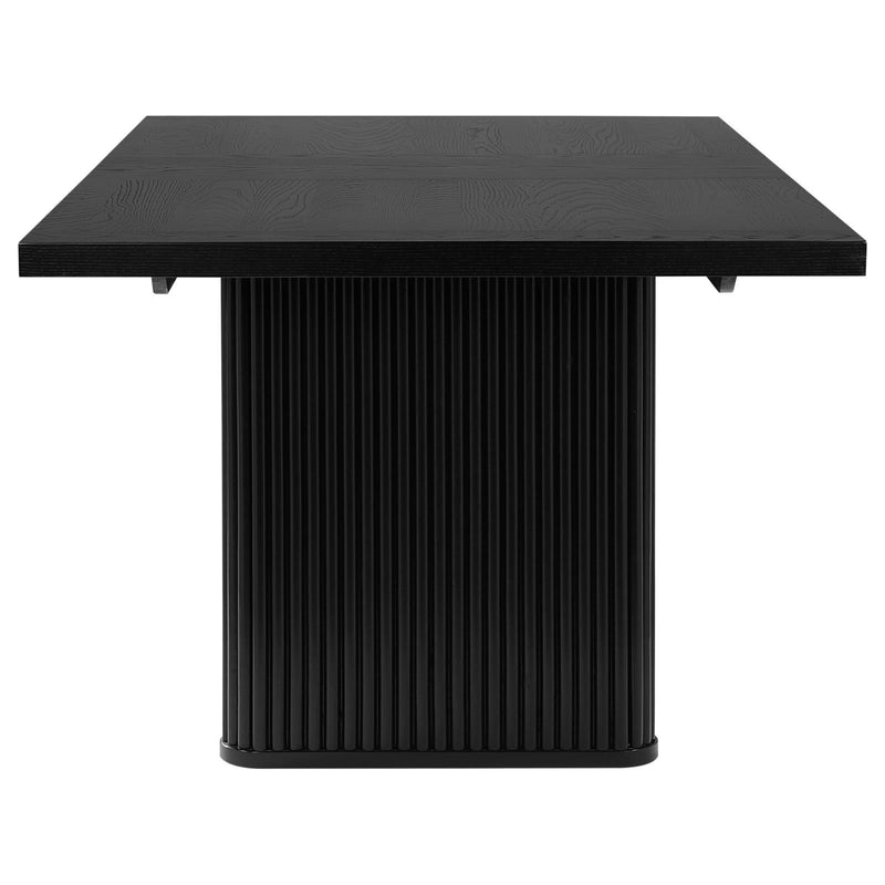 Coaster Furniture 106251 Rectangular Dining Table - Black IMAGE 5