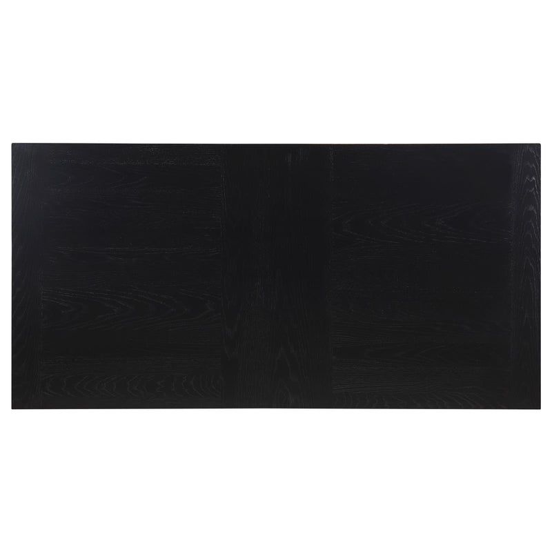 Coaster Furniture 106251 Rectangular Dining Table - Black IMAGE 6