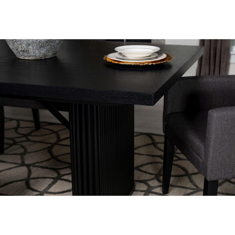 Coaster Furniture 106251 Rectangular Dining Table - Black IMAGE 9