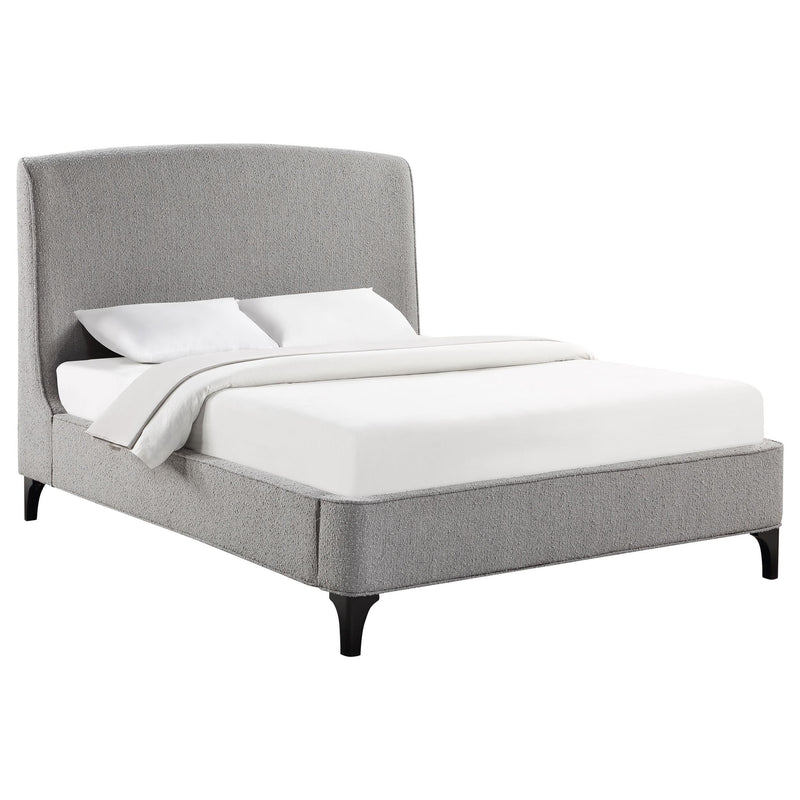 Coaster Furniture 306021Q Upholstered Queen Bed - Grey IMAGE 2