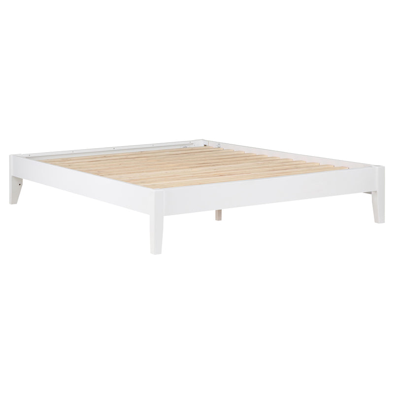 Coaster Furniture Hounslow 306128KW California King Platform Bed - White IMAGE 3