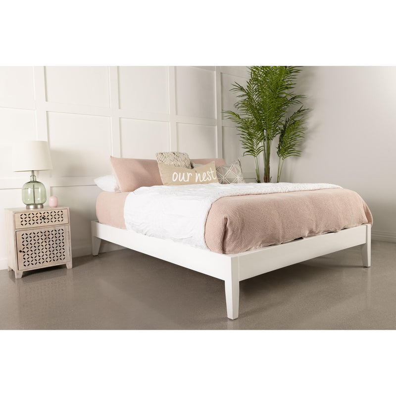 Coaster Furniture Hounslow 306128KW California King Platform Bed - White IMAGE 8