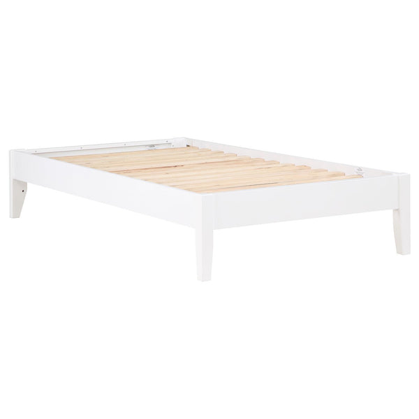 Coaster Furniture Hounslow 306128F Full Platform Bed - White IMAGE 1