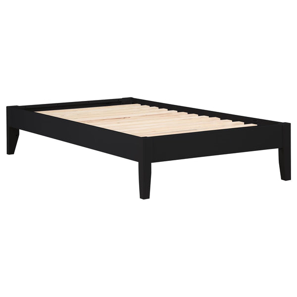 Coaster Furniture Hounslow 306129F Full Platform Bed - Black IMAGE 1
