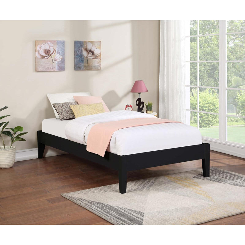 Coaster Furniture Hounslow 306129T Twin Platform Bed - Black IMAGE 2