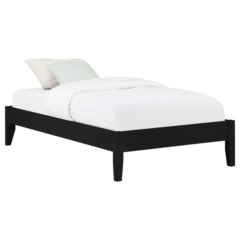 Coaster Furniture Hounslow 306129T Twin Platform Bed - Black IMAGE 3