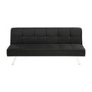 Coaster Furniture Joel 360281 Upholstered Tufted Sofa Bed - Black IMAGE 4