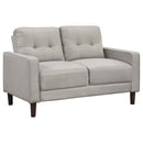 Coaster Furniture Bowen 506786 Loveseat - Beige IMAGE 1