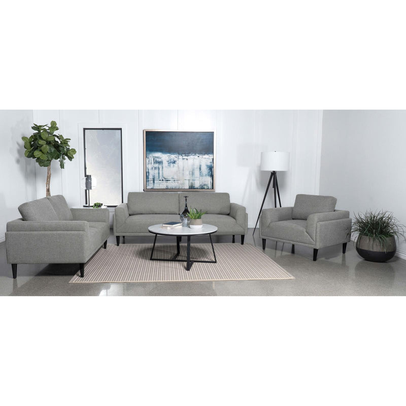 Coaster Furniture Rilynn 509525 Loveseat - Grey IMAGE 2