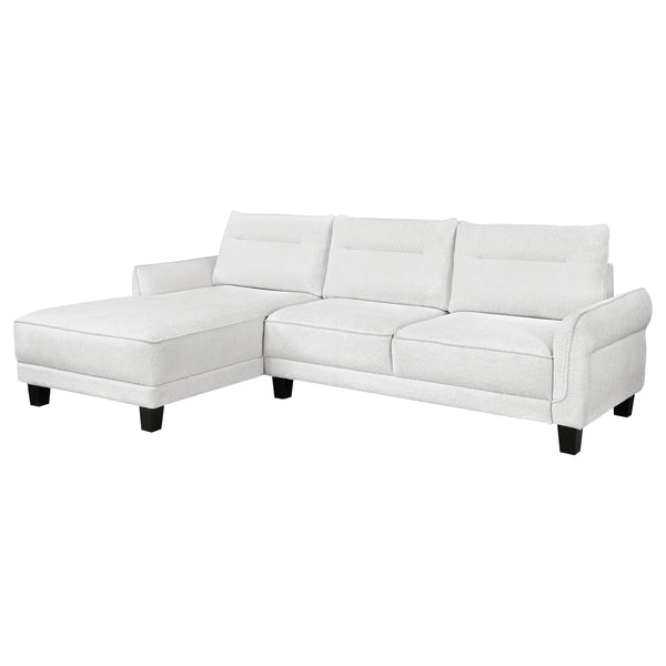 Coaster Furniture Caspian 509550 Sectional - White IMAGE 1