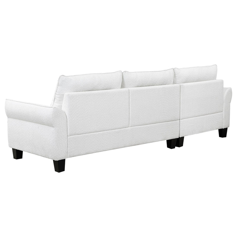 Coaster Furniture Caspian 509550 Sectional - White IMAGE 7