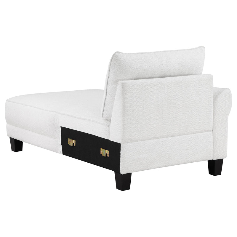 Coaster Furniture Caspian 509550 Sectional - White IMAGE 8