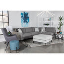 Coaster Furniture Clint 509807 Upholstered Ottoman with Tapered Legs - Multi-Color IMAGE 2