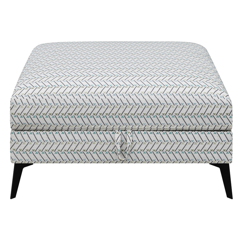 Coaster Furniture Clint 509807 Upholstered Ottoman with Tapered Legs - Multi-Color IMAGE 4