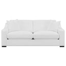 Coaster Furniture Ashlyn 509891 Upholstered Sloped Arms Sofa - White IMAGE 8