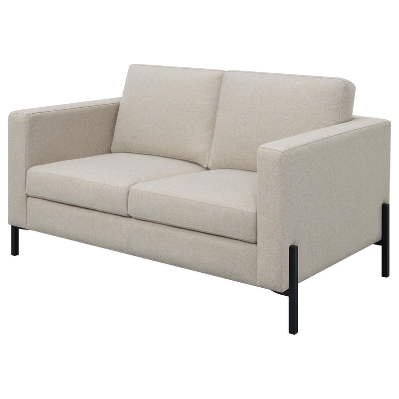 Coaster Furniture Tilly 509902 Loveseat - Oatmeal IMAGE 4