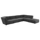 Coaster Furniture Sunny 552083 Ottoman - Dark Charcoal IMAGE 3