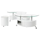 Coaster Furniture Buckley 703400 Coffee Table - White IMAGE 3